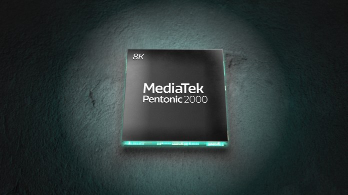 MediaTek, TSMC unveil Pentonic 2000 - First-ever 7nm 8K TV chip