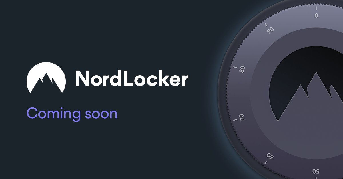 NordLocker now allows you to take your encrypted files with you