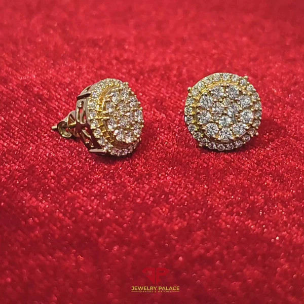 Real gold earrings